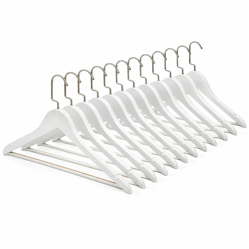 Wood Standard Hanger, White