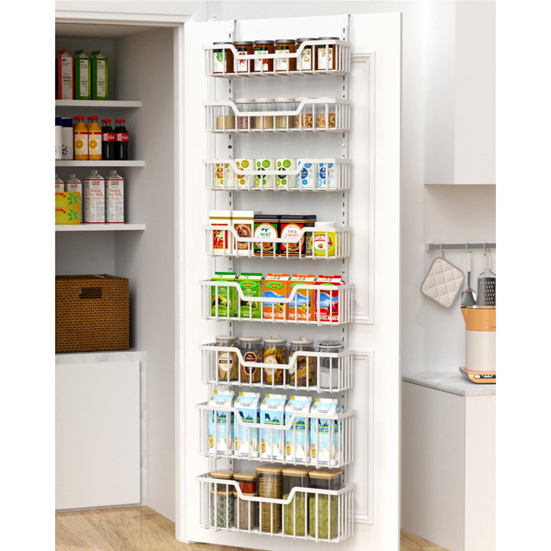 Adjustable Spice Rack, White