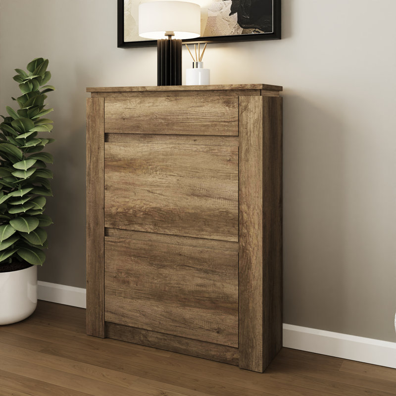 Allred 12 Pair Shoe Storage Cabinet