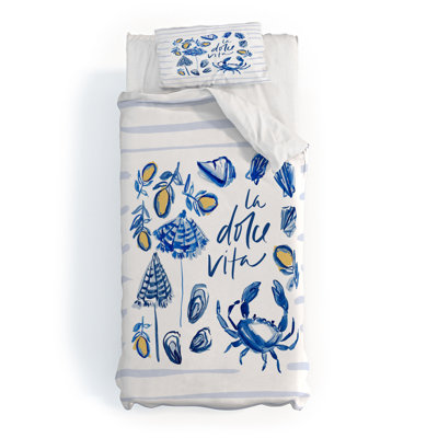 Ensemble de housse de couette Dolce Vita Britt Mills Design