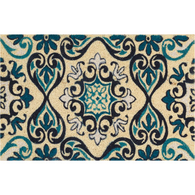 Tapis d'entrée antidérapant Norayr