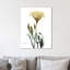 « ocre fleuri 2 », reproduction d’impression sur toile tendue-23604961