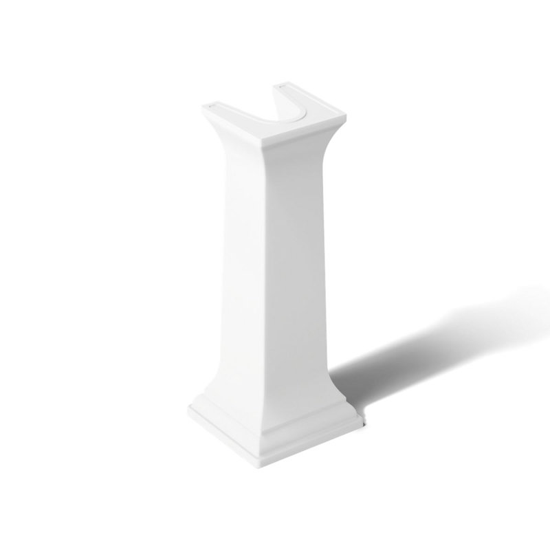 Memoirs® Bathroom Sink Pedestal, White