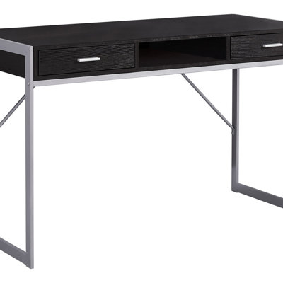 Computer Desk, Home Office, Laptop, Storage Drawers, 48"L, Work, Laminate, Metal, Contemporary, Modern