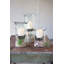  Cylindre de bougie en verre original avec insert rustique - grand-32554941