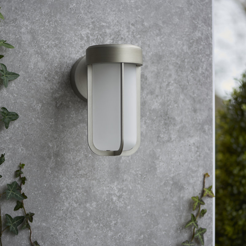 Pembroke Sentry 1-Light Wall Outdoor Ip44 Lantern, Aged Pewter