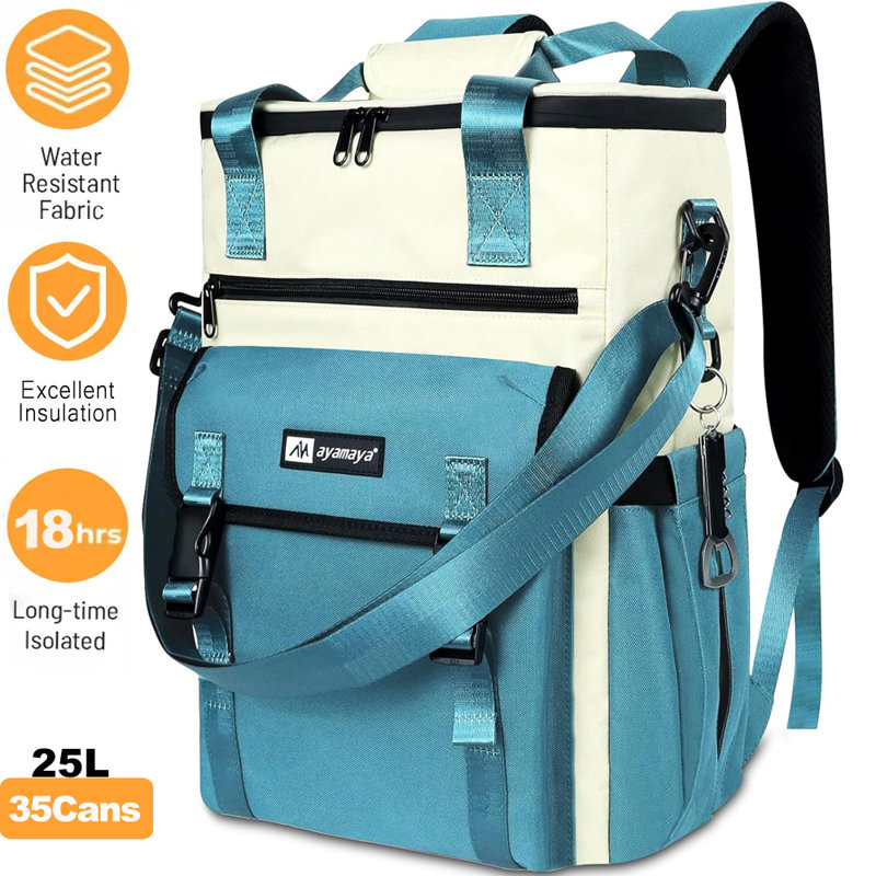 Sac à dos isotherme, étanche et étanche, Bleu