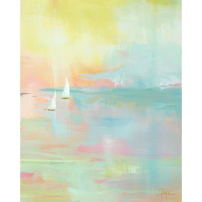 «Painted Sunset» par Susan Pepe, reproduction d'art sur toile