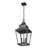Sloan 12 inch Sand Black 3 Light Outdoor Chain Mount Ceiling Fixture