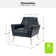 Johan Armchair With Tufted Back