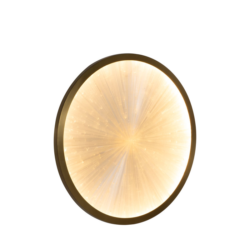 Neptune Sconce, 16" H x 16" W x 2.5" D