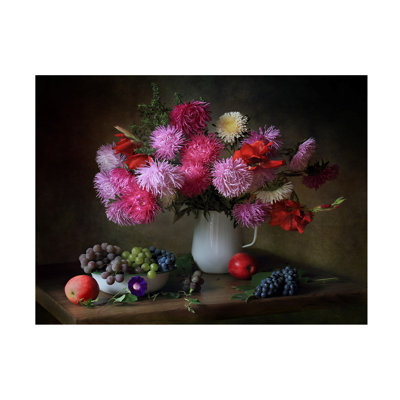 Wrapped Canvas Wall Art - Tatyana Skorokhod 'Untitled' Wall Art for Living Room, Bedroom, or Office Décor  - 24x32