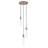 Flint 3 LT Winter Brass Multi-Pendant Kalco