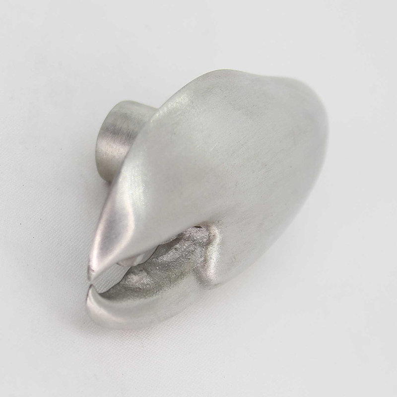 Petit bouton de griffe de homard 2 1/4 po faisant face à la gauche