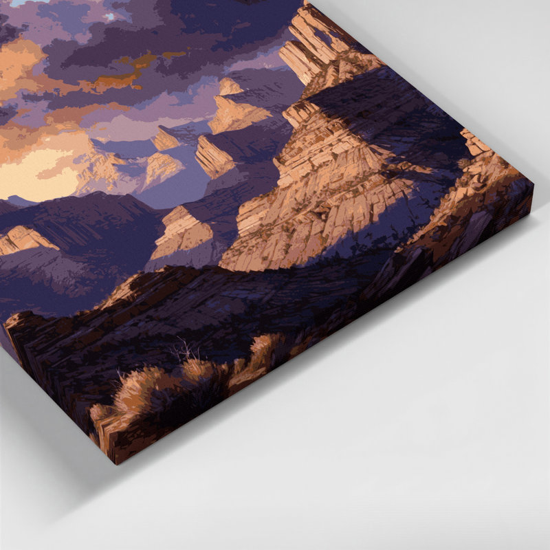 Art mural sur toile 118, H 12 po x l 18 po