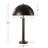 Diamond Knurled All-Metal Dome Table Lamp-1695168710