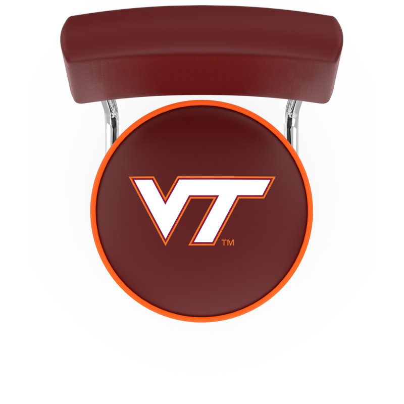 NCAA 30" Swivel Bar Stool, Virginia Tech University