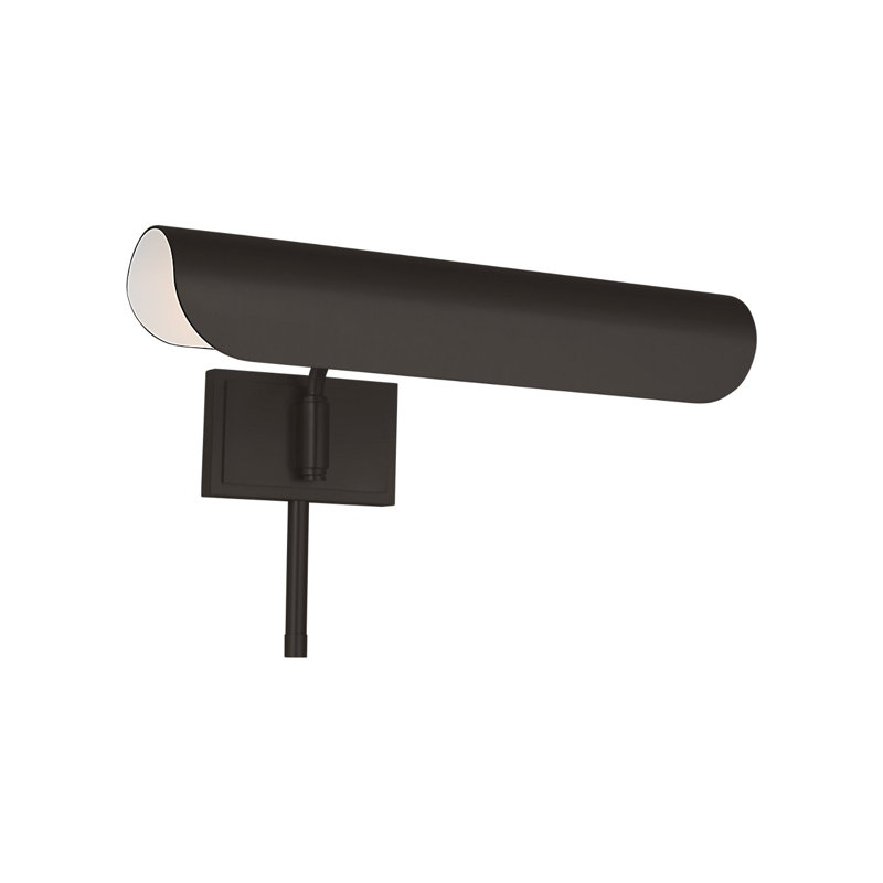 Hull Dimmable Picture Light, 7.75" H x 18" W x 9.13" D, Aged Iron
