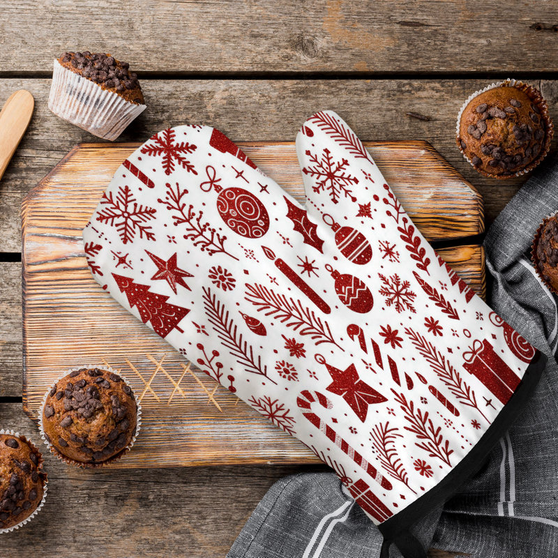 Molleton scintillant en coton Yuletide