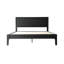 Structure de lit en bois massif Squaro Mid-Century-571626684-571626682