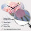 Pivoine rose Perfection II - horloge murale en métal à motif floral, impression d'horloge murale asymétrique traditionnelle-106025116