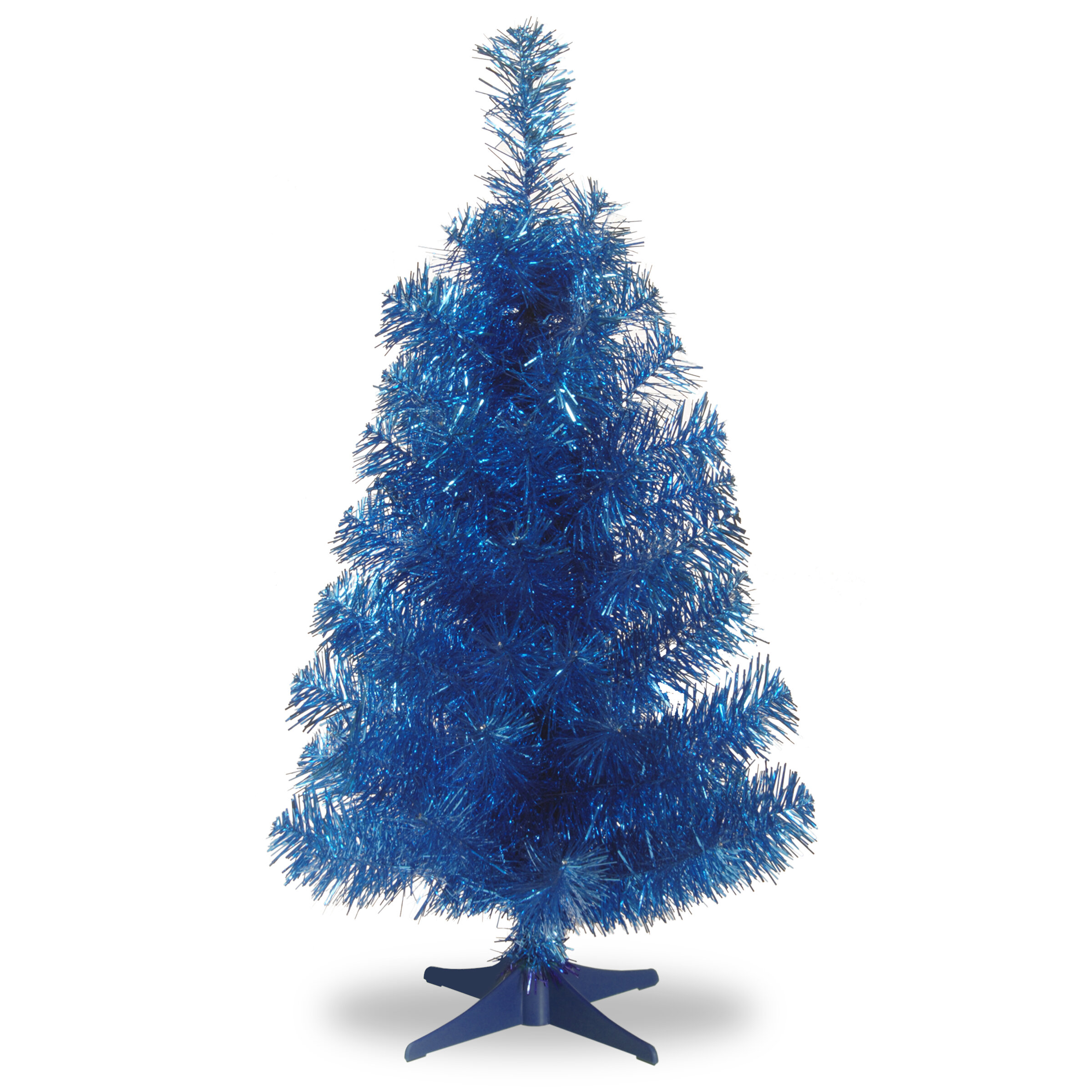 blue mini christmas tree lights