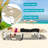 Face Down Tanning Chair With Face Arm Hole,5-Position Adjustable Folding Lounge Chair ForSunbathing-97765393
