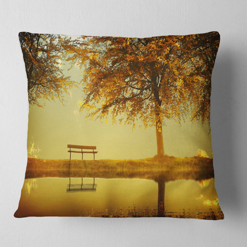 Coussin Landscape, 18 po x 18 po, Carré