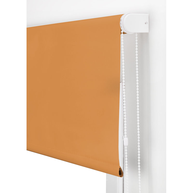 Semi Sheer Roller shade, 175cm L x 100cm W, Orange