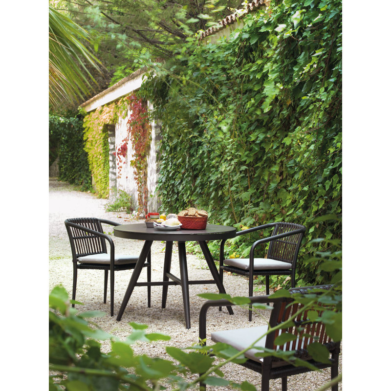 Abington Round Outdoor Dining Table , 100cm cm W 100cm cm D