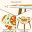 Ensemble de 2 tables basses gigognes Triangle