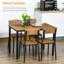 Ensemble repas pour quatre personnes
