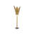 Tropical 83.5'' Brass Novelty Floor Lamp