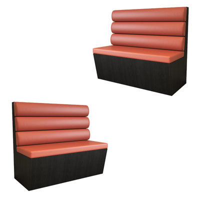 Banc rembourré en similicuir
