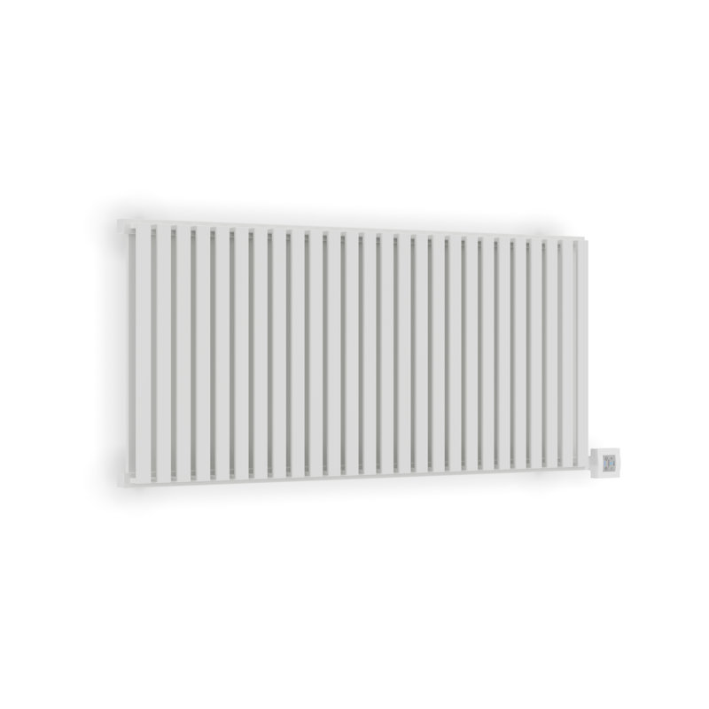 Nemo Horizontal Designer Radiator, 53cm H x 118.5cm W, Light Grey