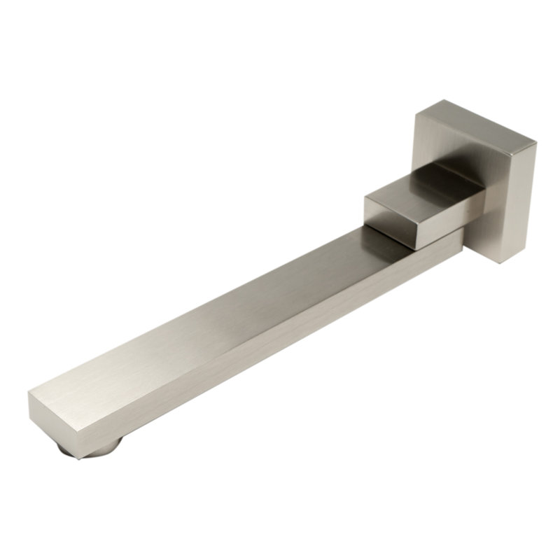 Wall Tub Spout, Brushed Nickel