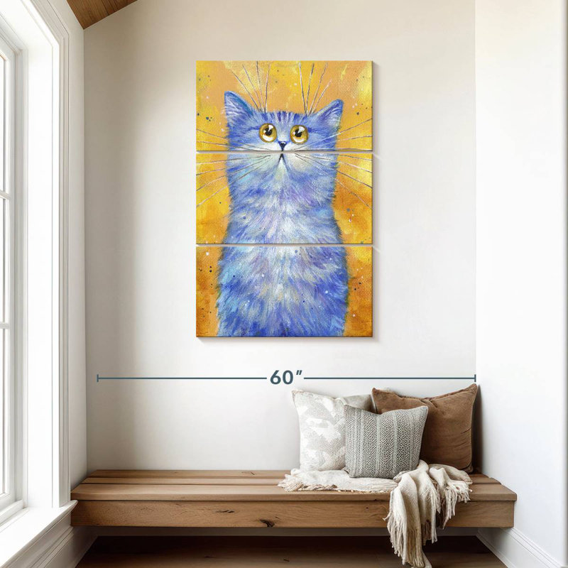 Brampt Sunny Cat, 45" H x 28" W