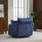 Upholstered Swivel Chair With 2 Side Pillows-213770544