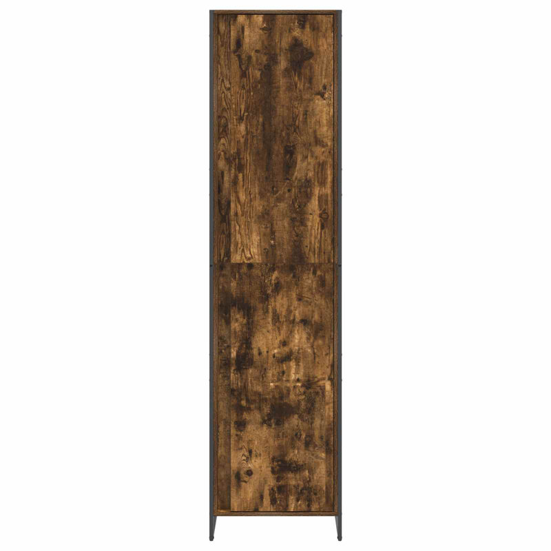 Manufactured Wood Wardrobe, Smoke Oak