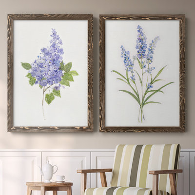 Toile encadrée de qualité supérieure lilas Dicat - prêt à accrocher