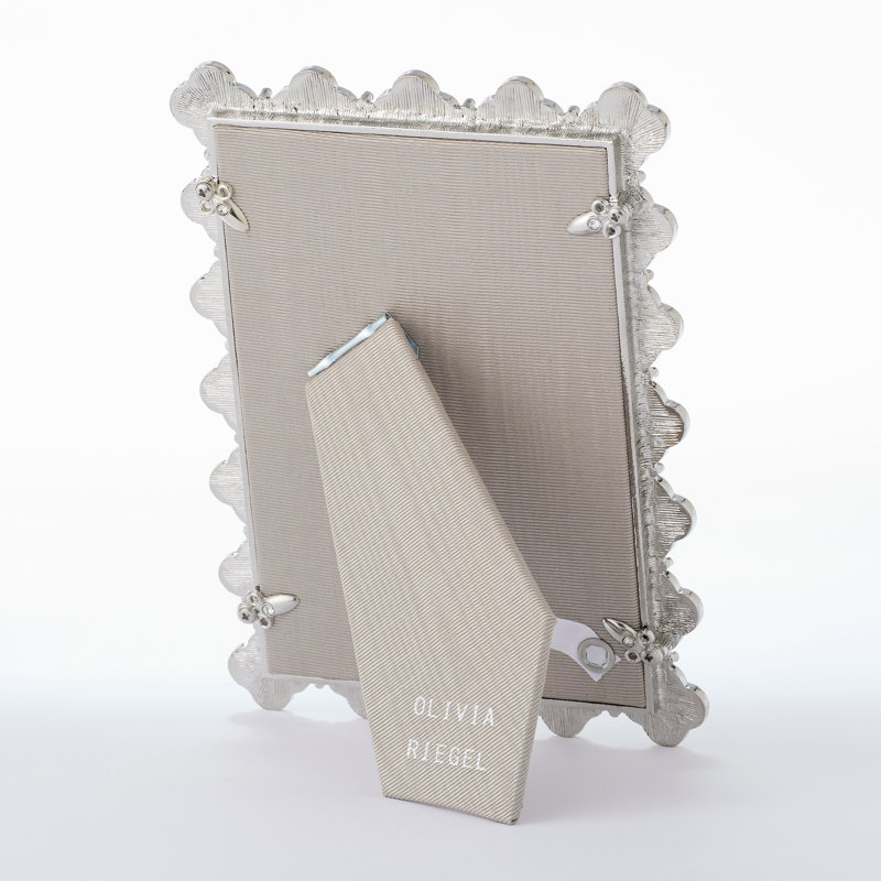 Windsor Metal Picture Frame, 2.5" x 3.5", Silver