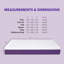 Matelas à plateau-coussin moyen Polysleep-1712509617