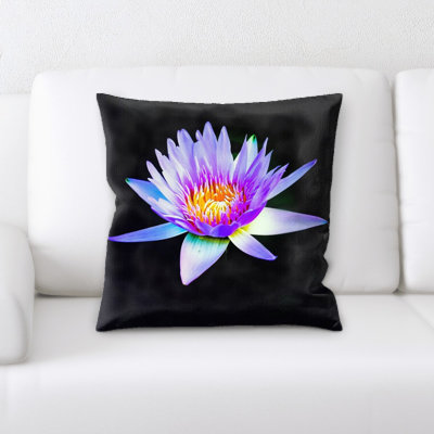 Summer Gaze I Microsuede Reversible Throw Pillow