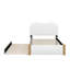 Lit plateforme double avec lit gigogne