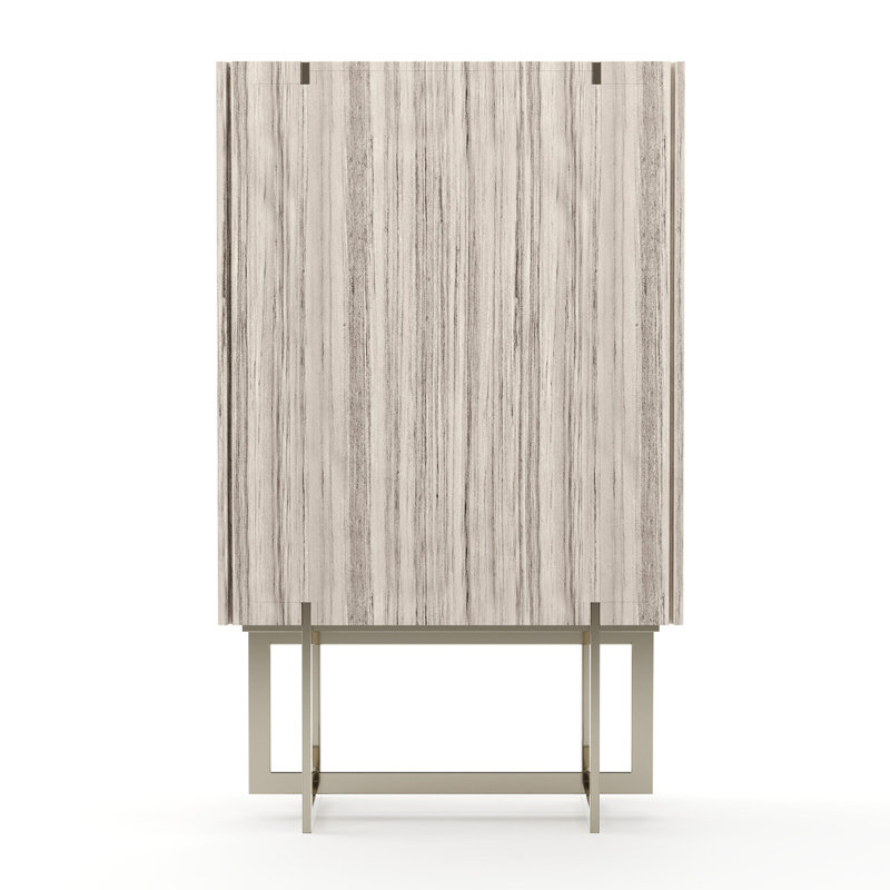 Caracole Stone Bar Cabinet