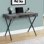 Bureau d'ordinateur, bureau personnel, ordinateur portable, installation à gauche, à droite, tiroirs de rangement, L 42 po, travail, contemporain, moderne