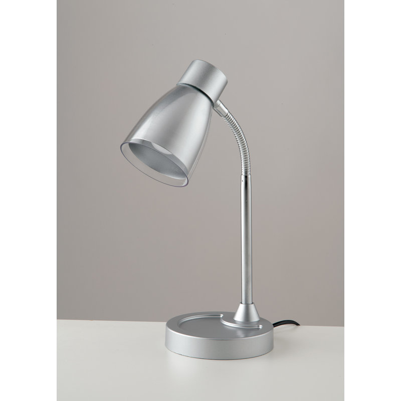 Camrin Metal Desk Lamp, Silver, Silver, Silver