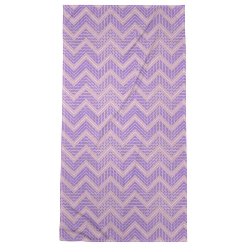 Serviette de plage Stephenie, Rose / mauve