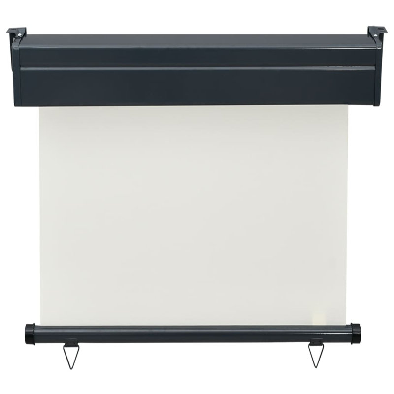 Ergin Balcony Side Awning, Cream, 250cm H x 85cm W