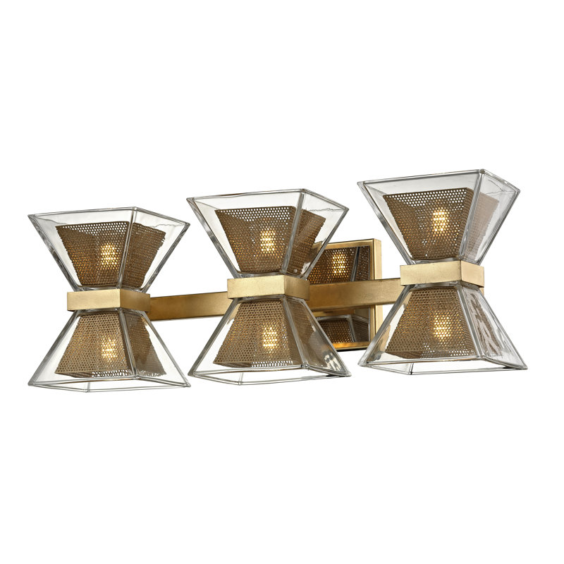 Expression 6 - Light Vanity Light, Gold Leaf